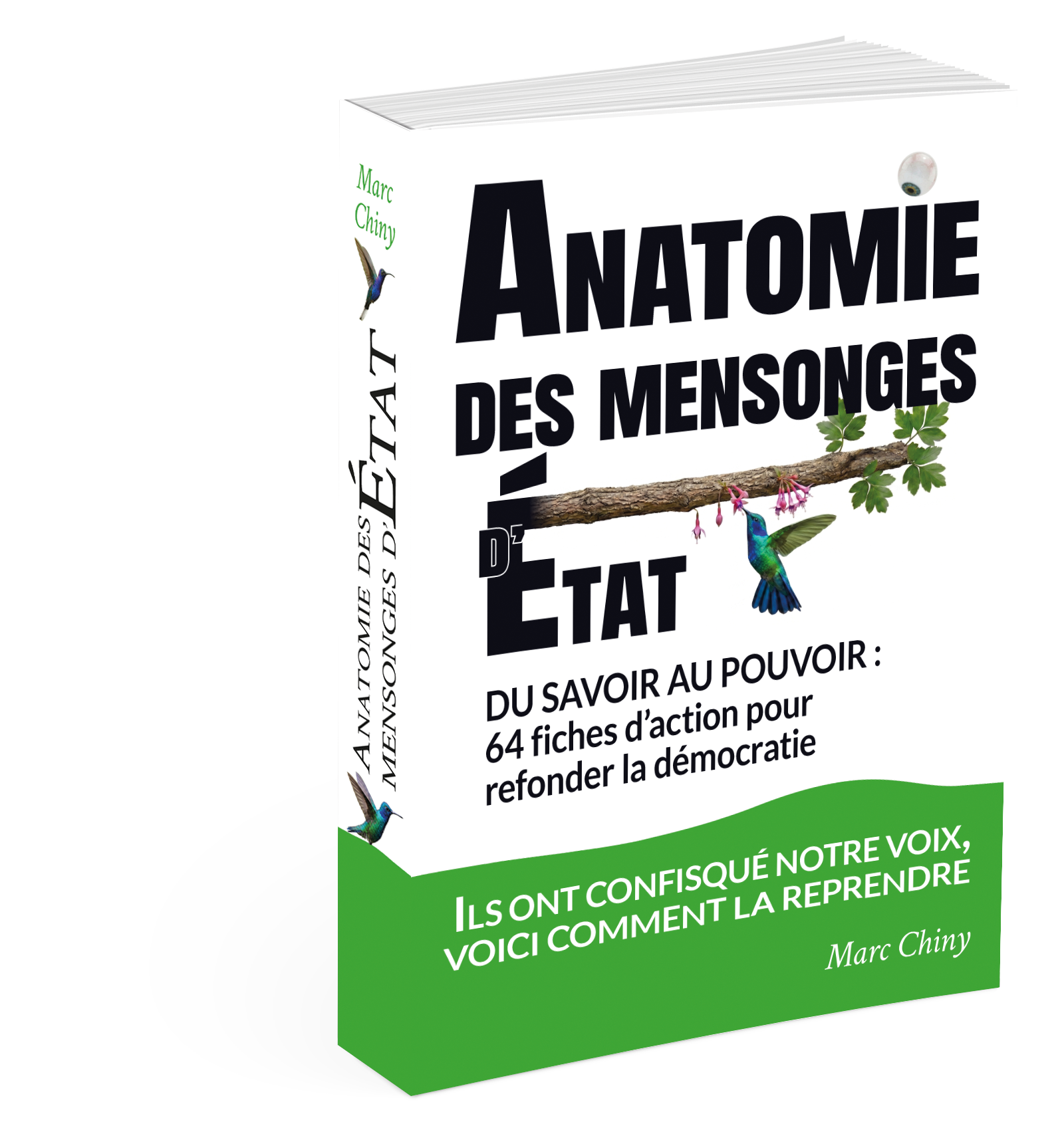 Couverture Anatomie des mensonges d'État